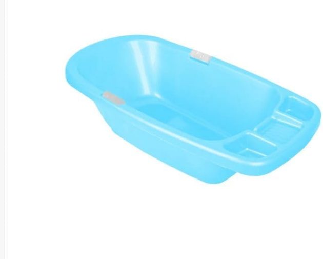 El Helal and Silver star & Bathtub for newborn - Light Blue