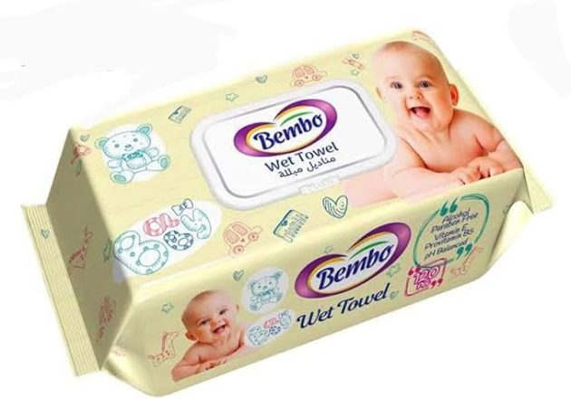 Bembo Baby Wipes Box of 120