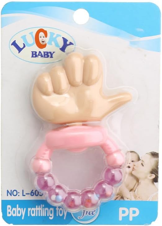 Lucky Baby L-605 Polypropylene Baby Ratting Toy BPA Free For Kids Multi Color