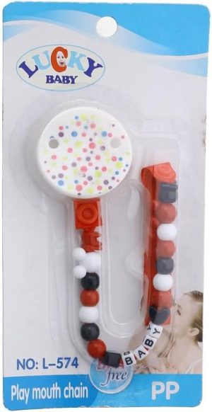Lucky Baby L-574 Polypropylene Play Mouth Chain BPA Free For Kids Multi Color