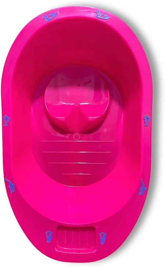 El Helal & Silver Star Baby Bath Decor(Fushia)
